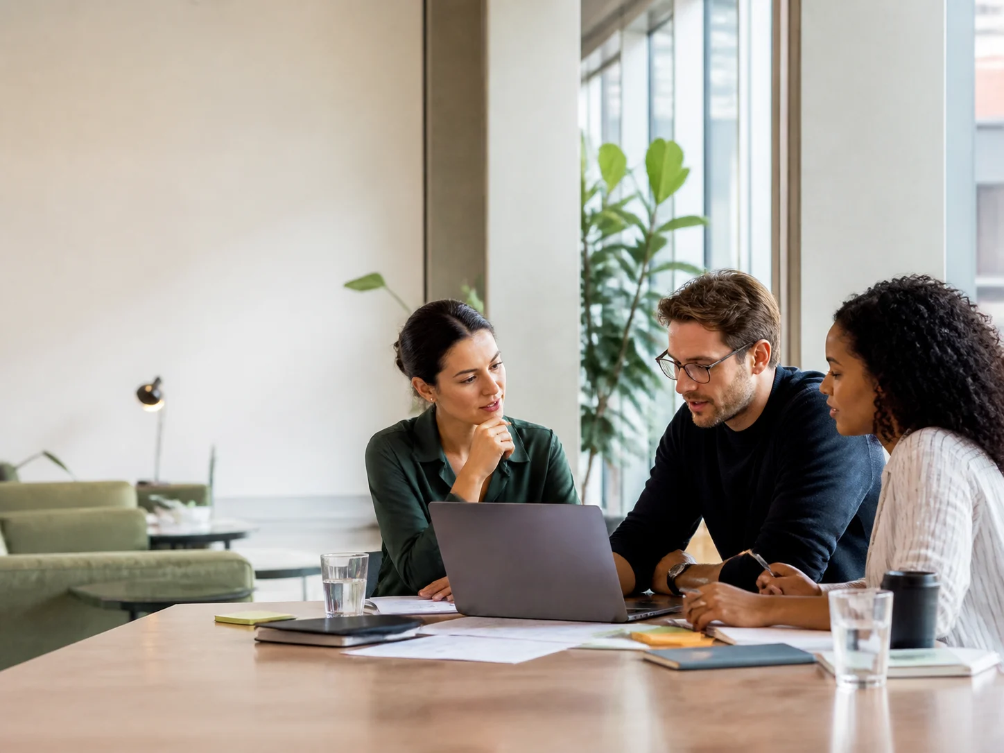 A customer team planning a larger software rollout
